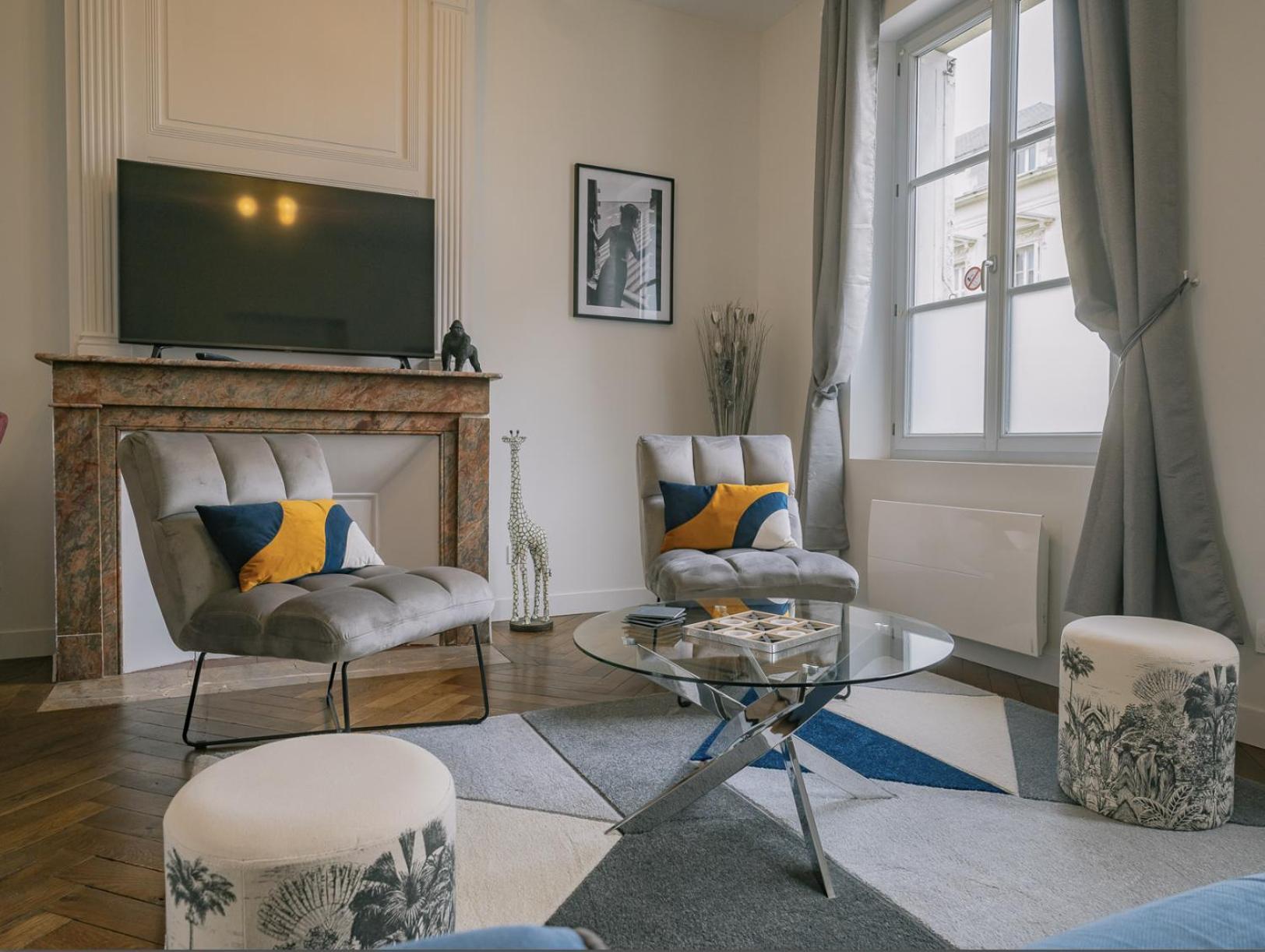 Appartement Refait A Neuf Avec Cachet De L'Ancien โซมูร์ ภายนอก รูปภาพ